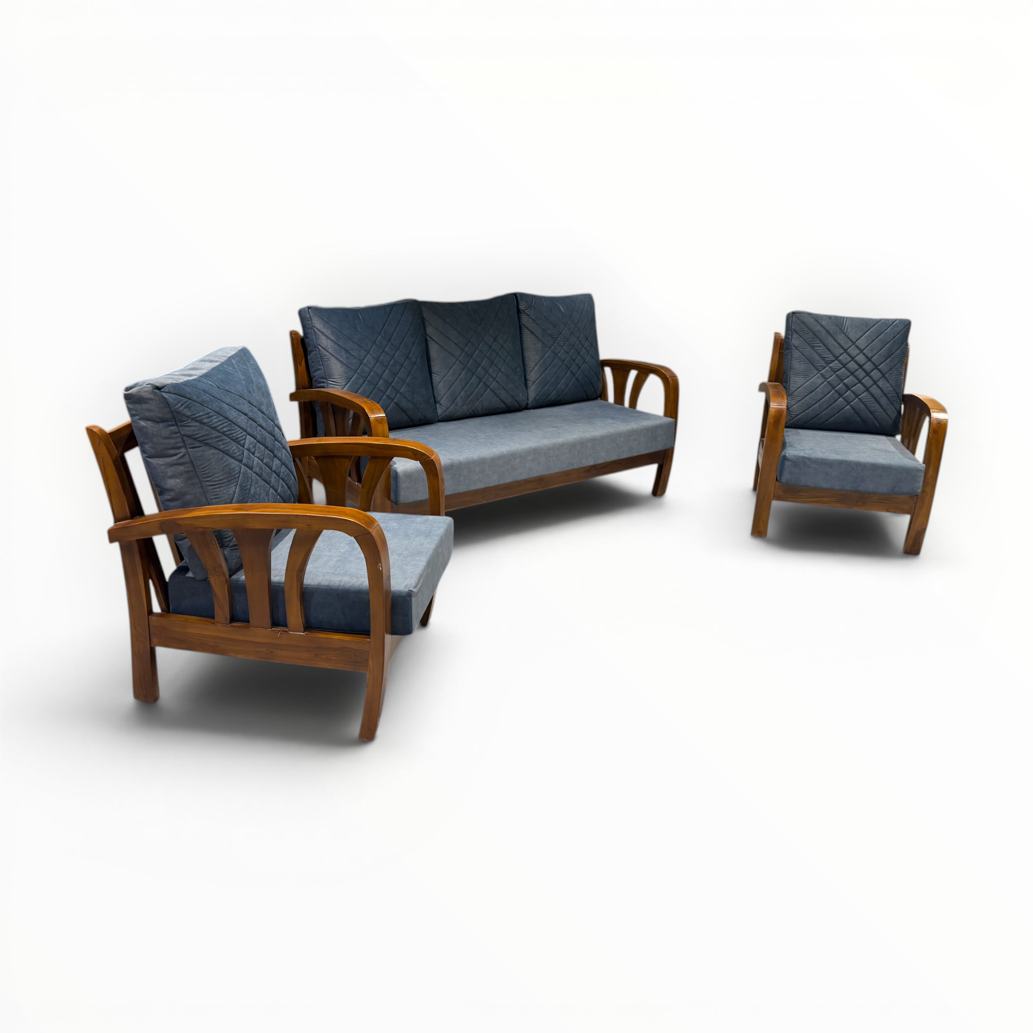 CL - Teakwood Sofa