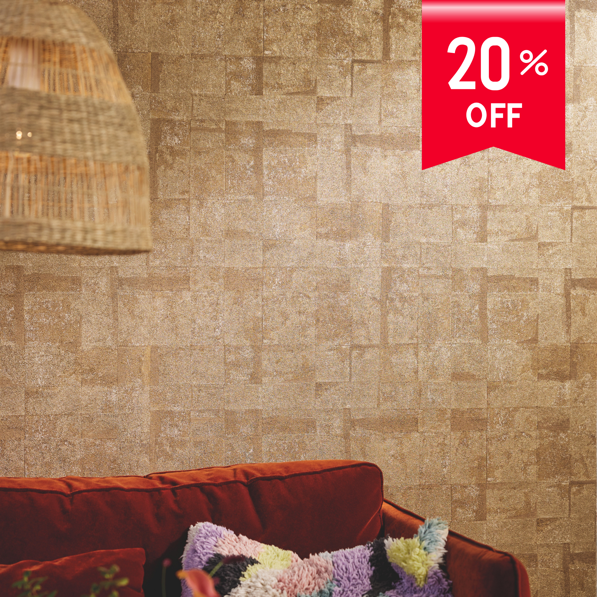 Elegant Spot Wallpaper Roll — Stories of Life by Excel | 4 Colourways