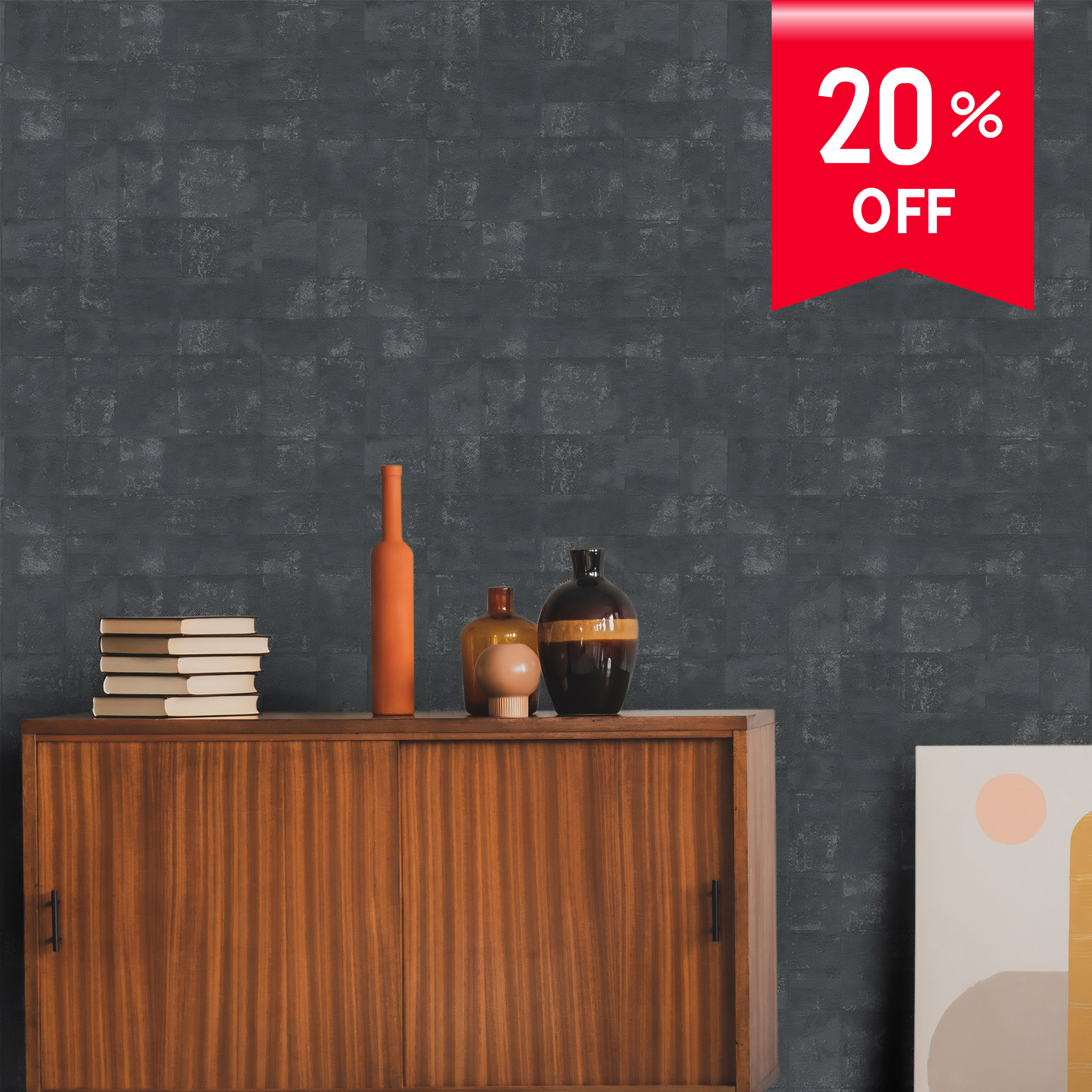 Elegant Spot Wallpaper Roll — Stories of Life by Excel | 4 Colourways