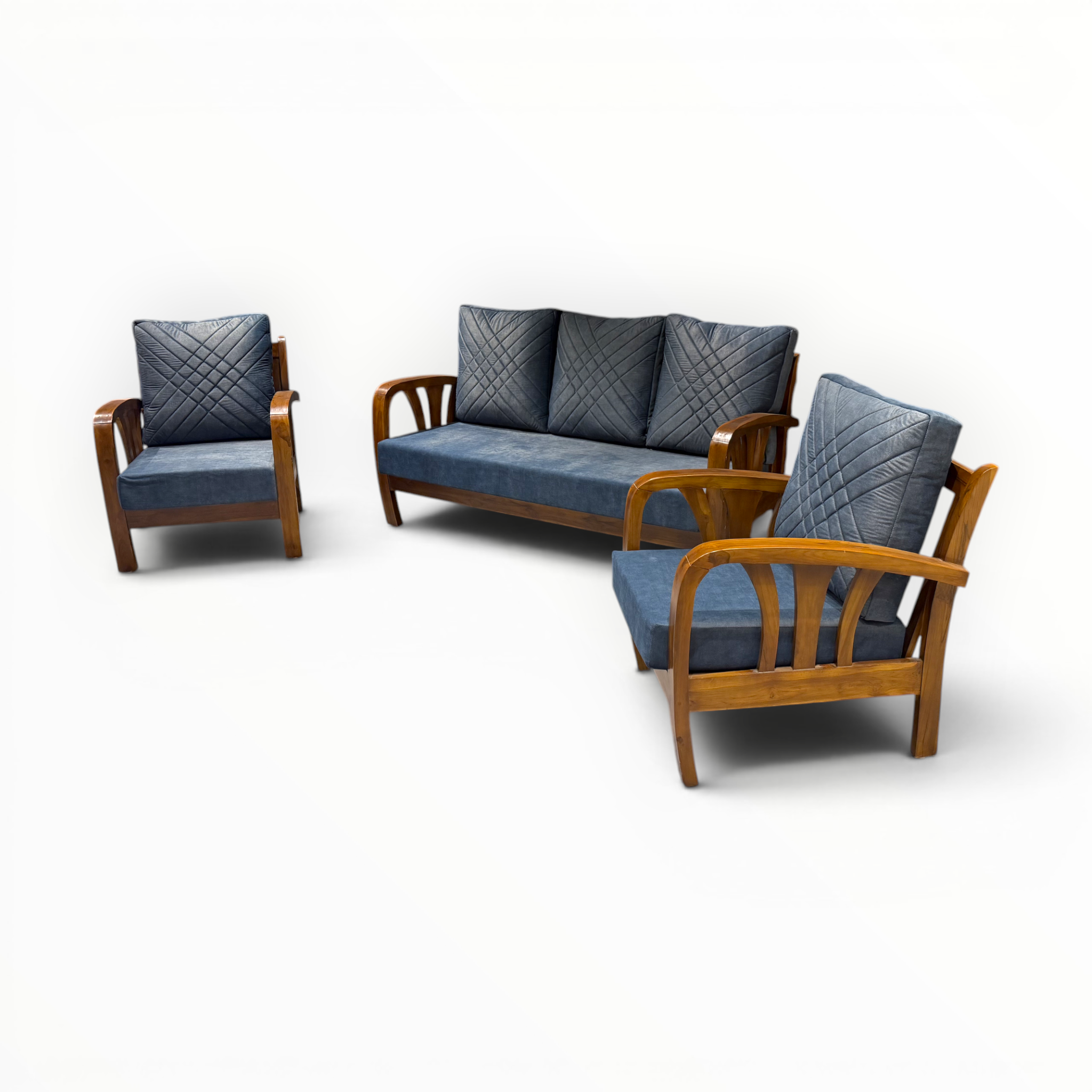 CL - Teakwood Sofa