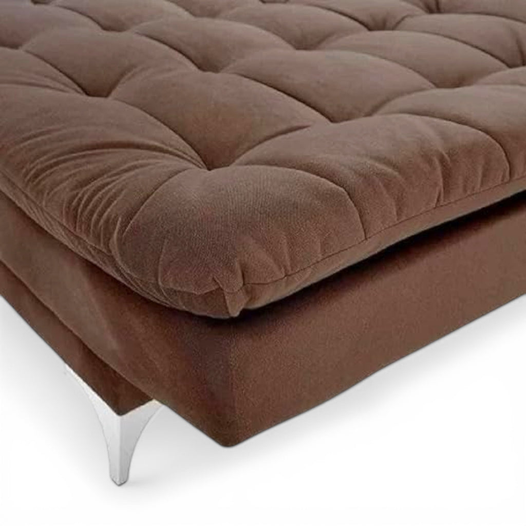 Fold  – Space-Saving Upholstered Sofa Bed | Customisable Fabric & Size | Hyderabad