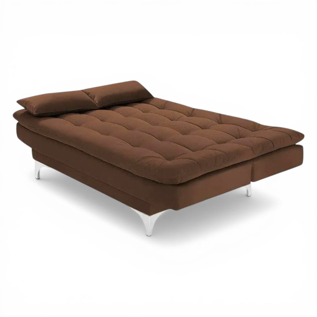 Fold  – Space-Saving Upholstered Sofa Bed | Customisable Fabric & Size | Hyderabad