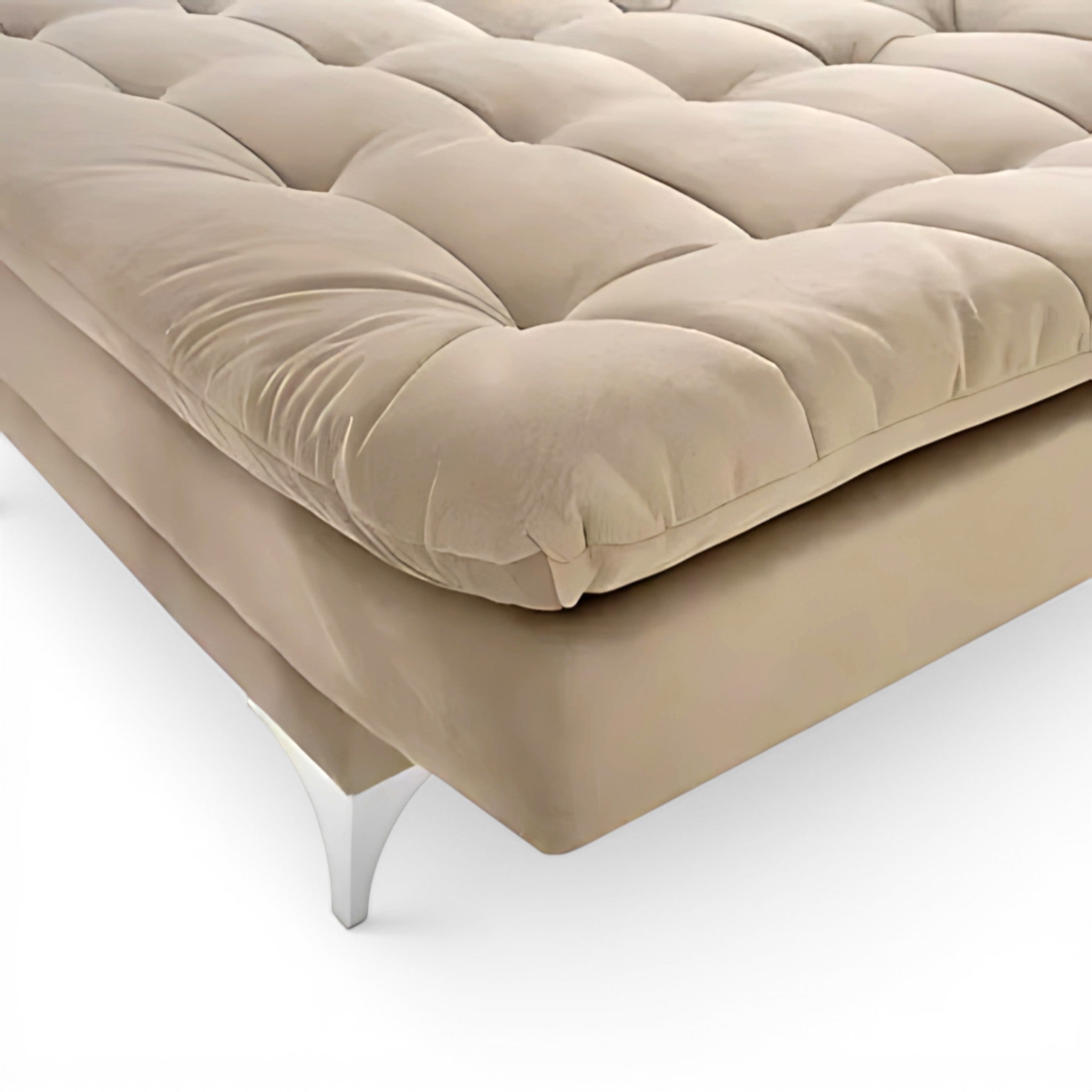 Fold  – Space-Saving Upholstered Sofa Bed | Customisable Fabric & Size | Hyderabad