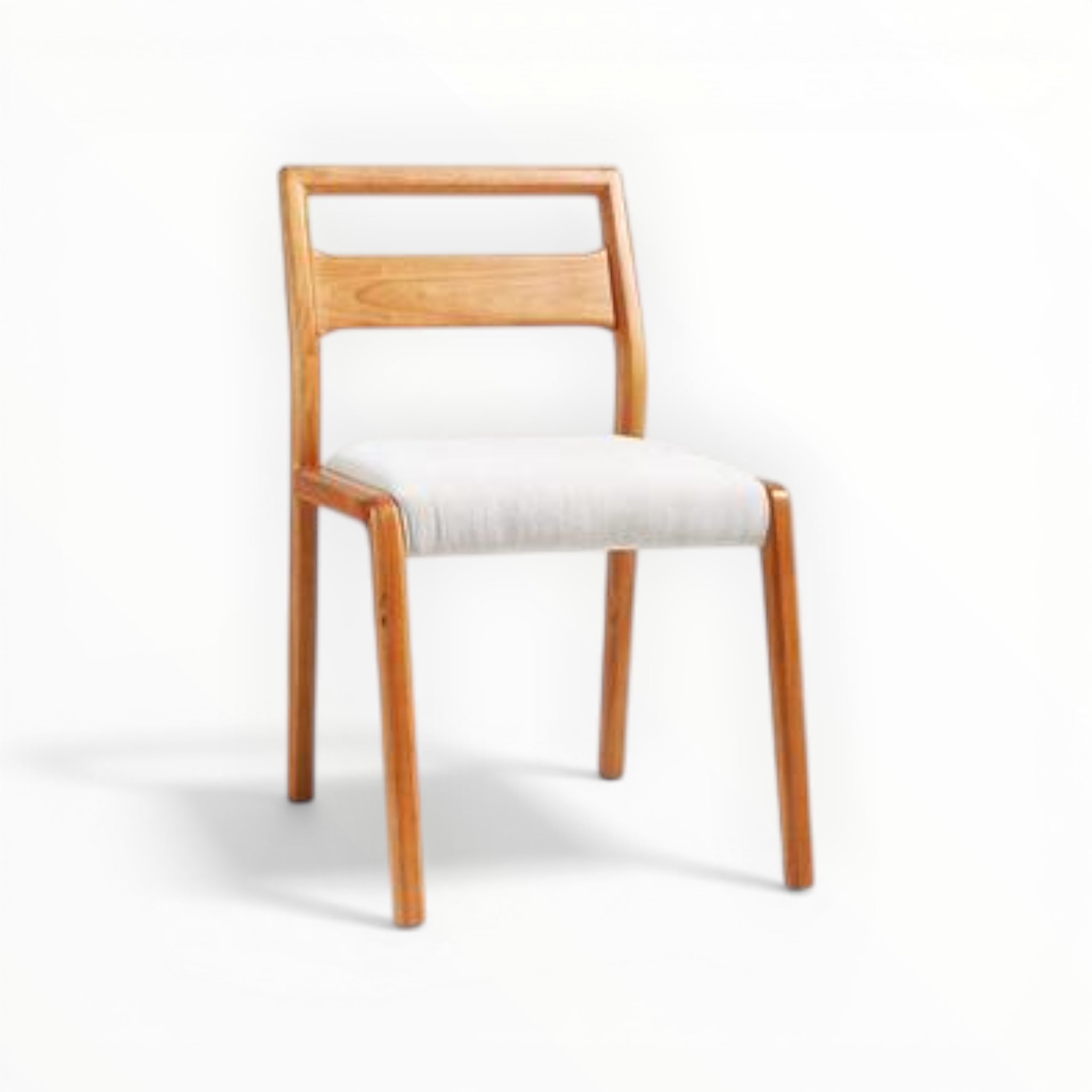 Birch 6-Seater Dining Set | Teakwood Frame | Marble or Wooden Top | Customisable