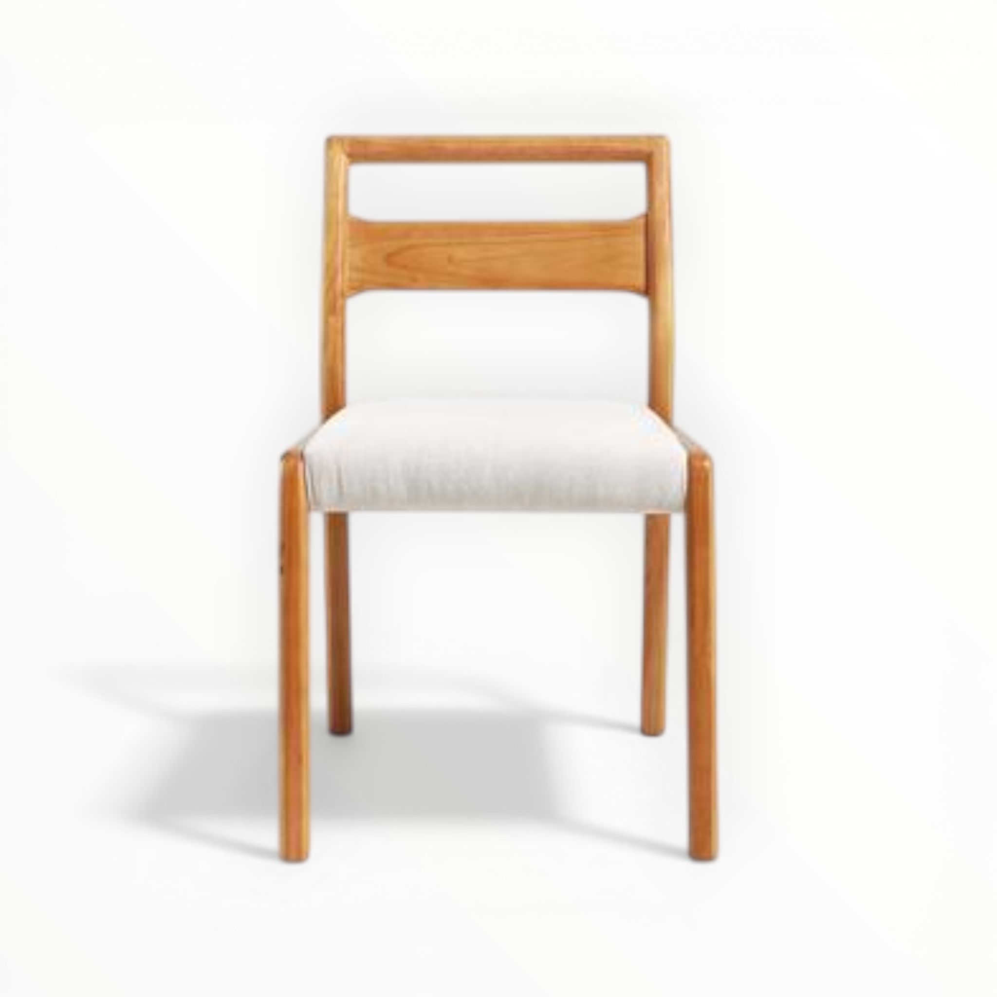 Birch 6-Seater Dining Set | Teakwood Frame | Marble or Wooden Top | Customisable