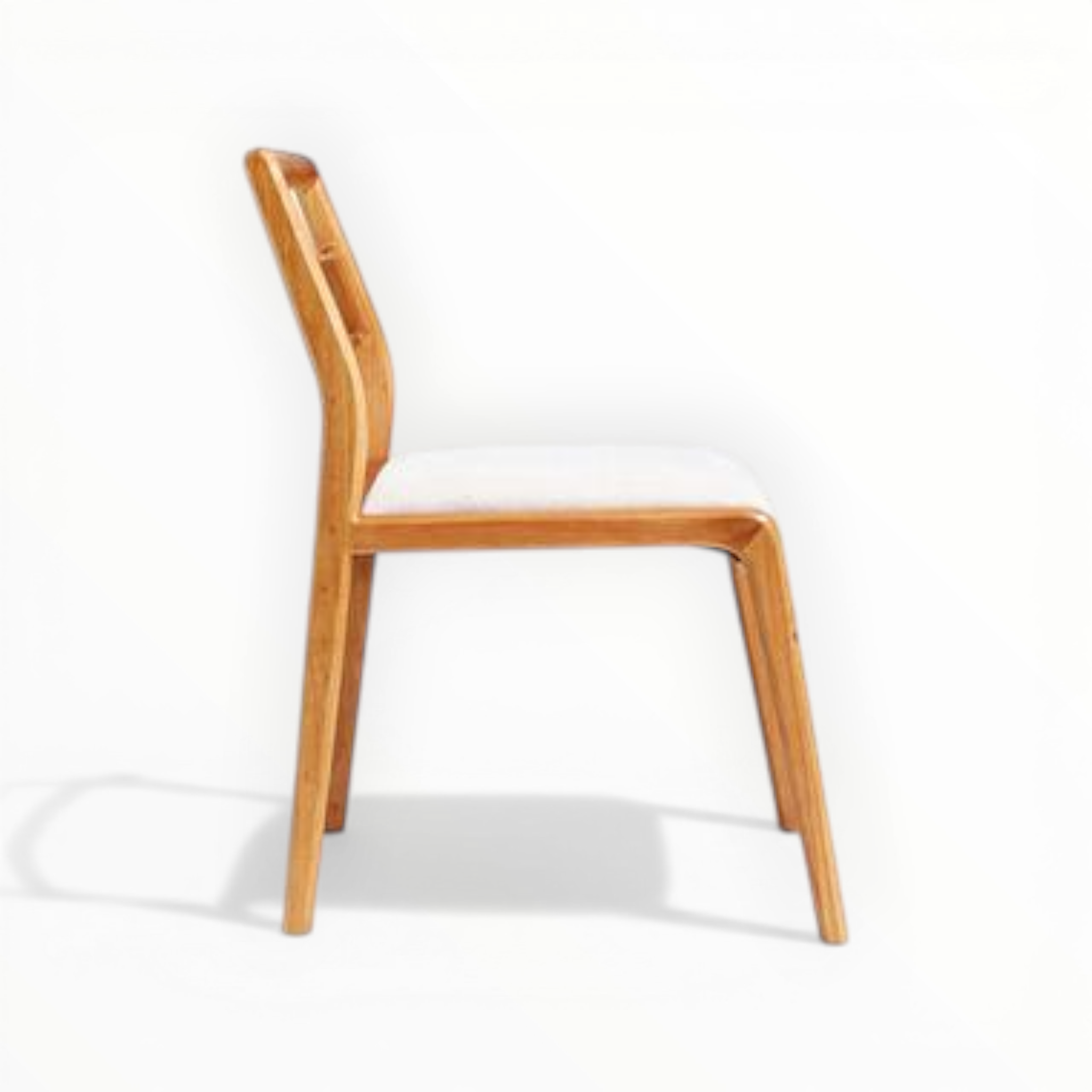 Birch 6-Seater Dining Set | Teakwood Frame | Marble or Wooden Top | Customisable
