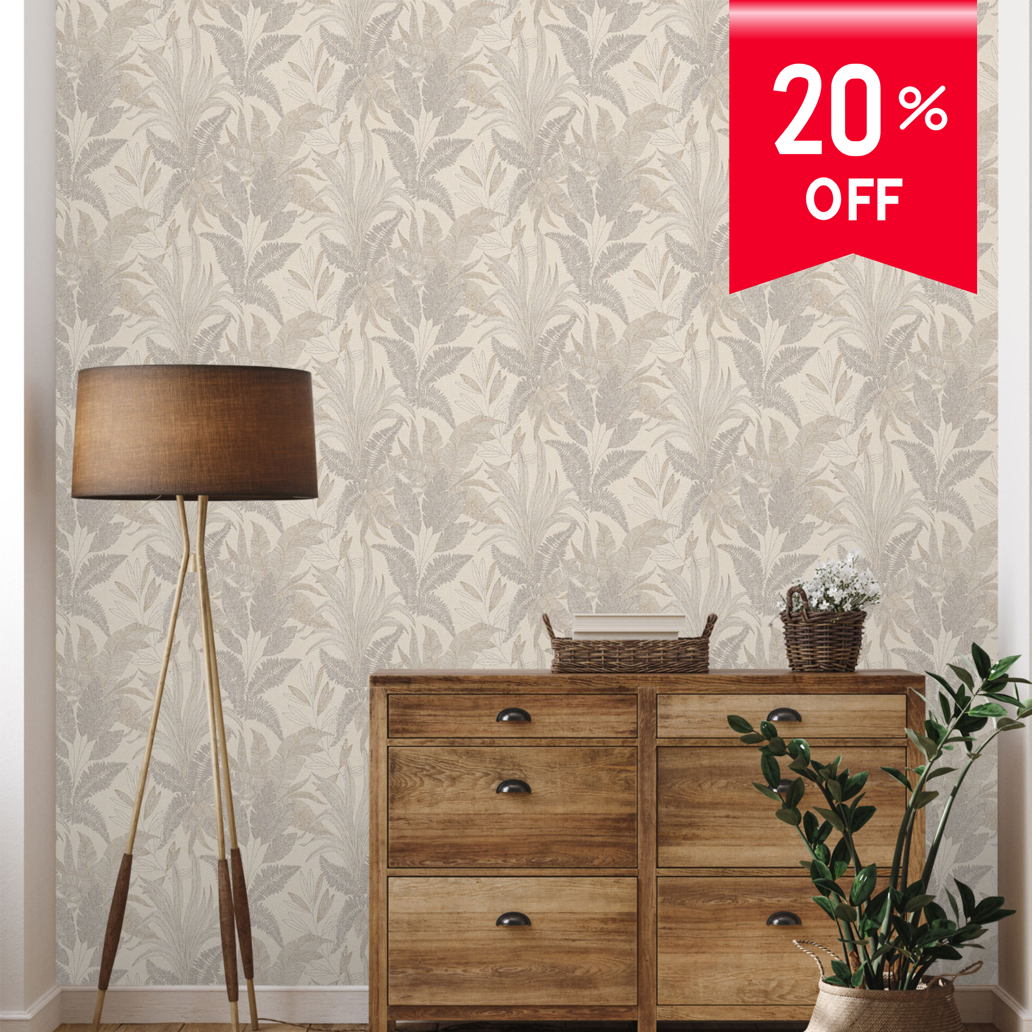 Blooming Walls Wallpaper Roll — Stories of Life by Excel | 4 Colourways
