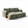 Burrow Sofa Cum Bed | Customisable | Woodkraft Studio | Hyderabad