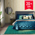 Cherish Heritage Stripe Wallpaper Roll — Ador by Asian Paints