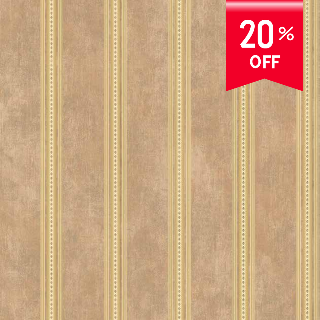 Cherish Heritage Stripe Wallpaper Roll — Ador by Asian Paints