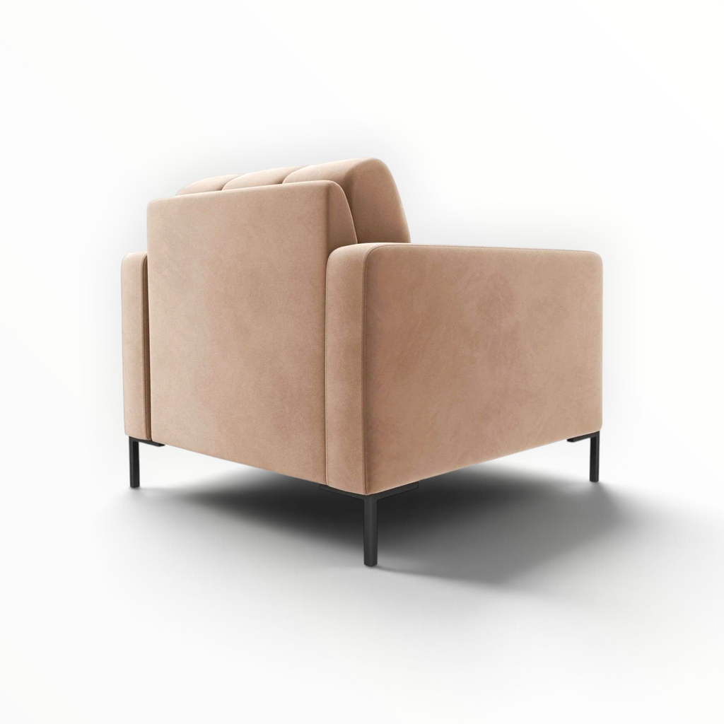 Cosmo Accent Chair | Deep-Buttoned Velvet Armchair in Hyderabad