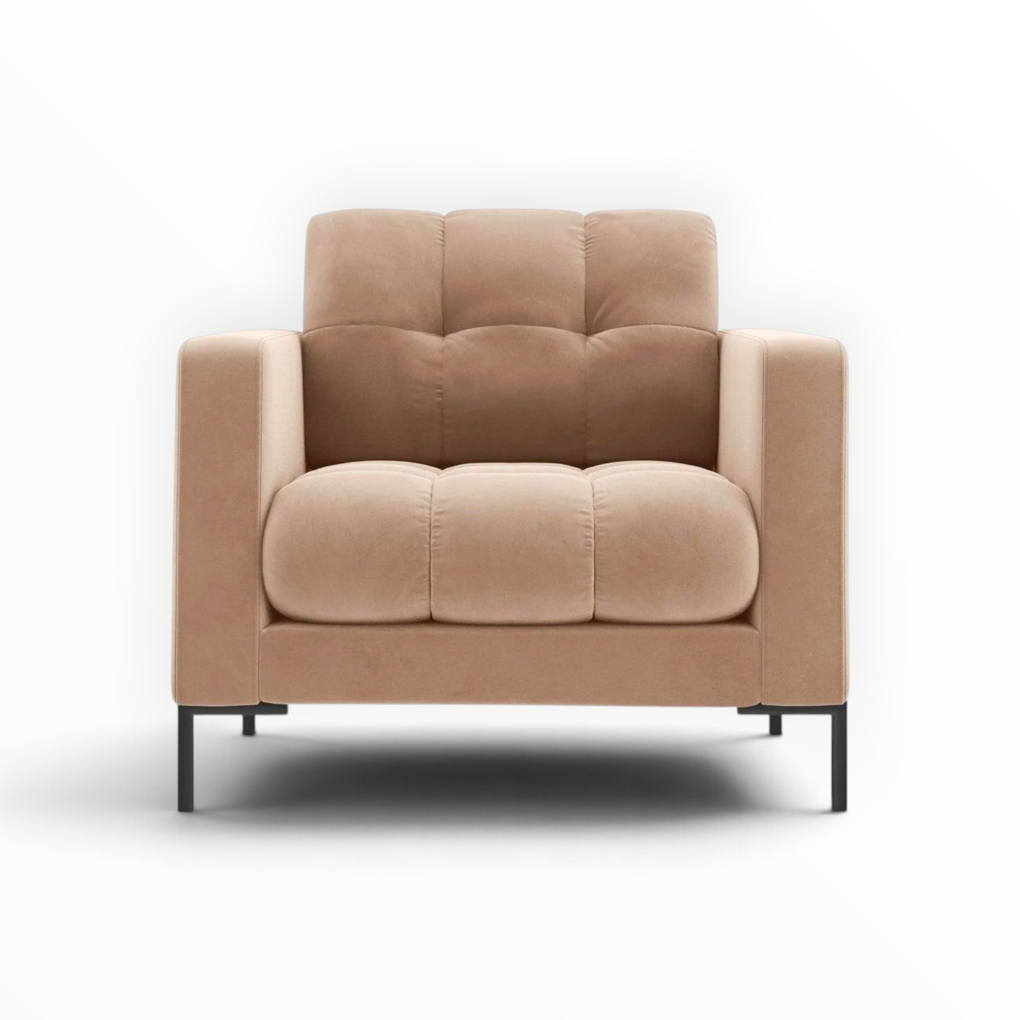 Cosmo Accent Chair | Deep-Buttoned Velvet Armchair in Hyderabad