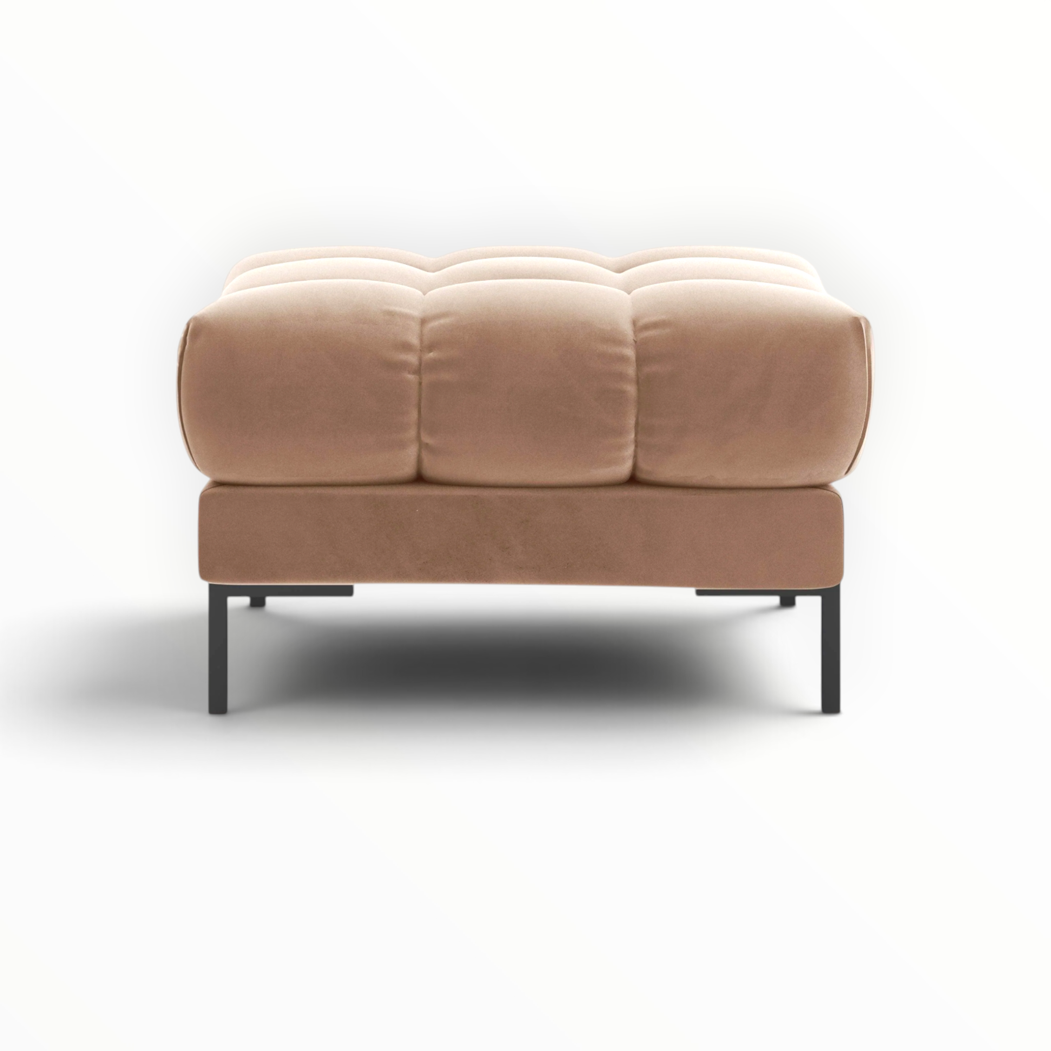 Cosmo Ottoman | Tufted Velvet Ottoman in Hyderabad