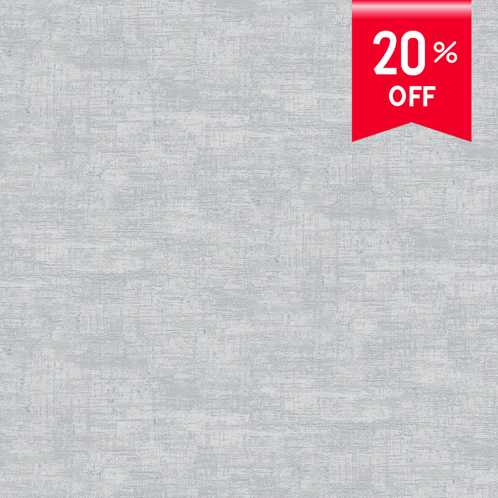 Close-up weave texture of Creative Thought silver grey wallpaper