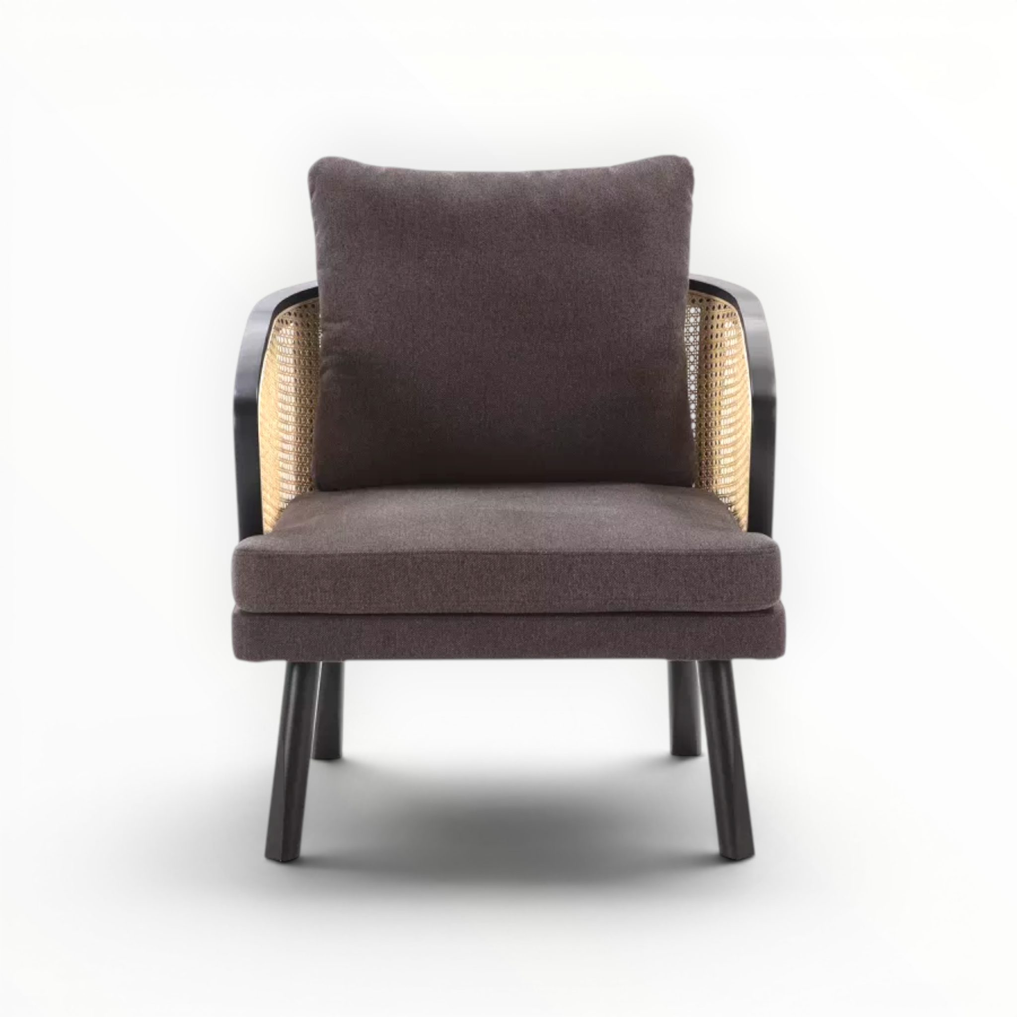 Accent chair on white background from woodkraft studio