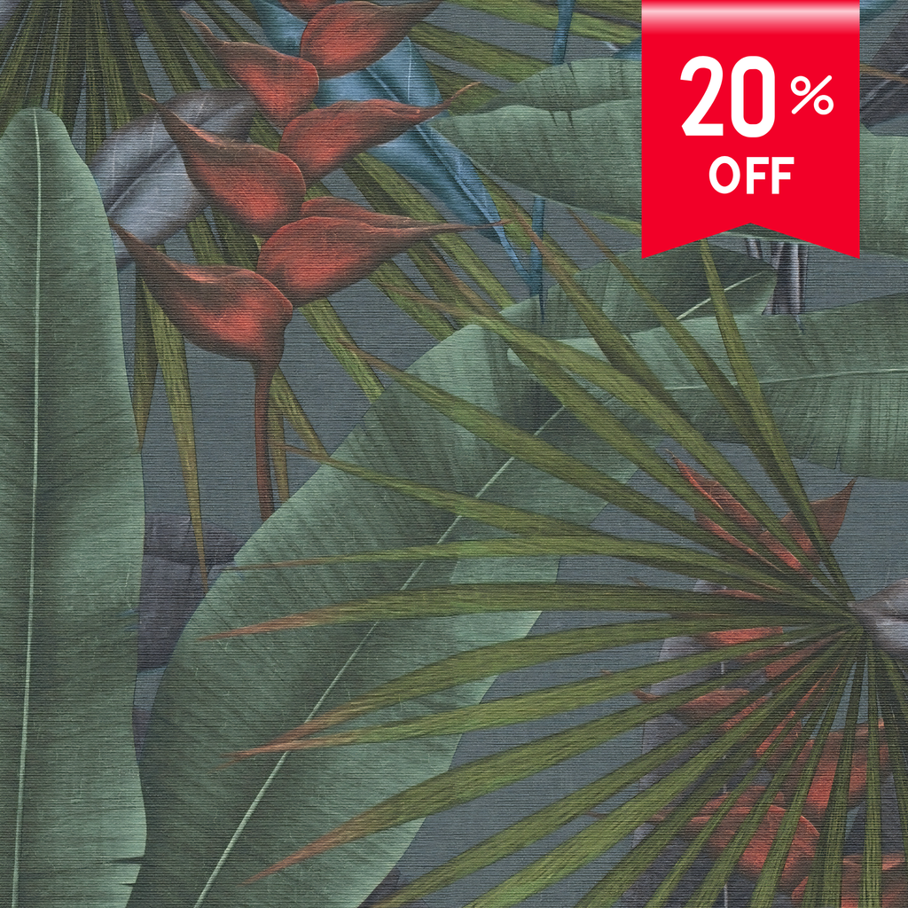 Herbaceous Wallpaper Roll — Stories of Life by Excel | 4 Colourways