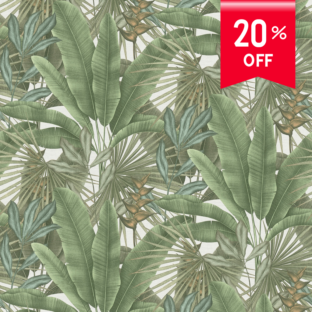 Herbaceous Wallpaper Roll — Stories of Life by Excel | 4 Colourways