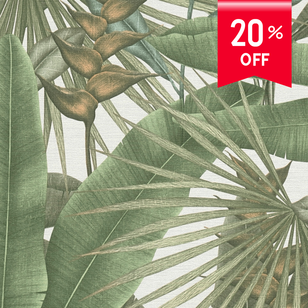 Herbaceous Wallpaper Roll — Stories of Life by Excel | 4 Colourways