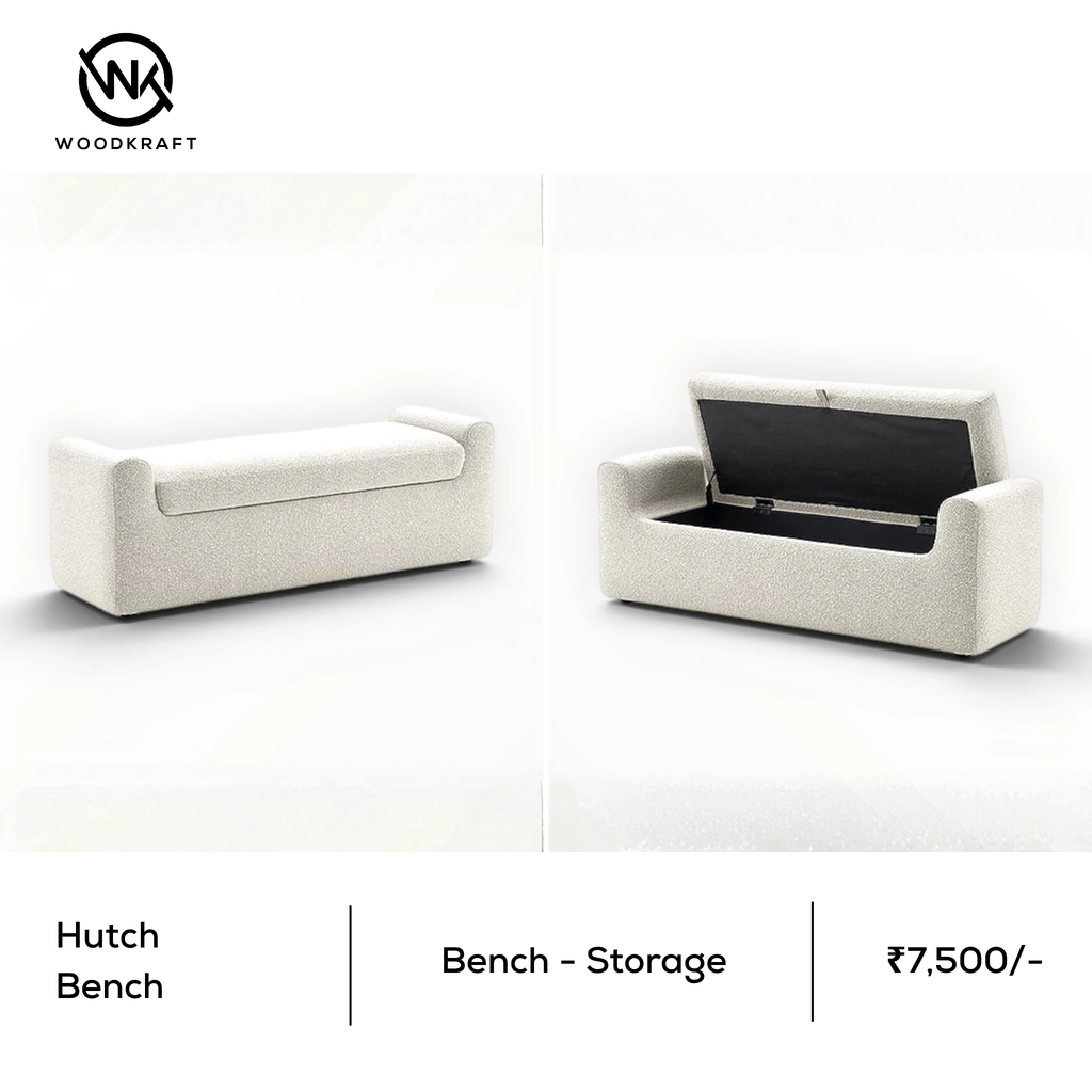 Hutch Upholstered Storage Bench | Xpress — 48-Hour Delivery
