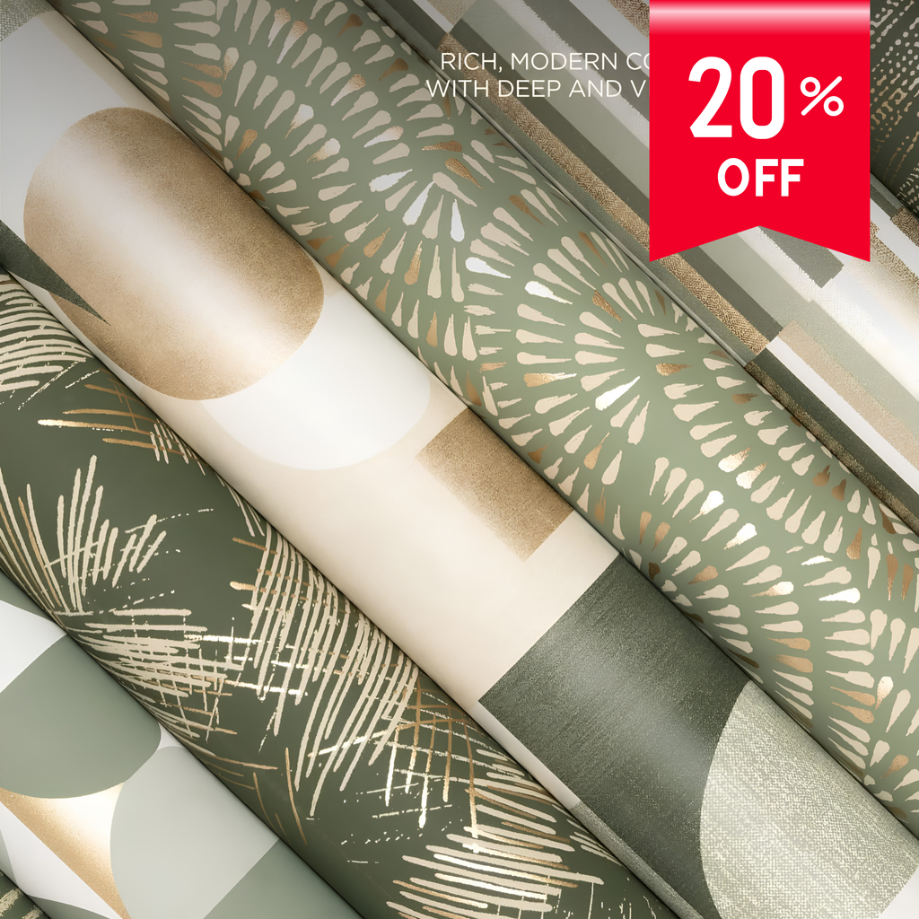 Infinity Wallpaper Roll — Gallery 28 Bold Statements by D'Decor Wallart