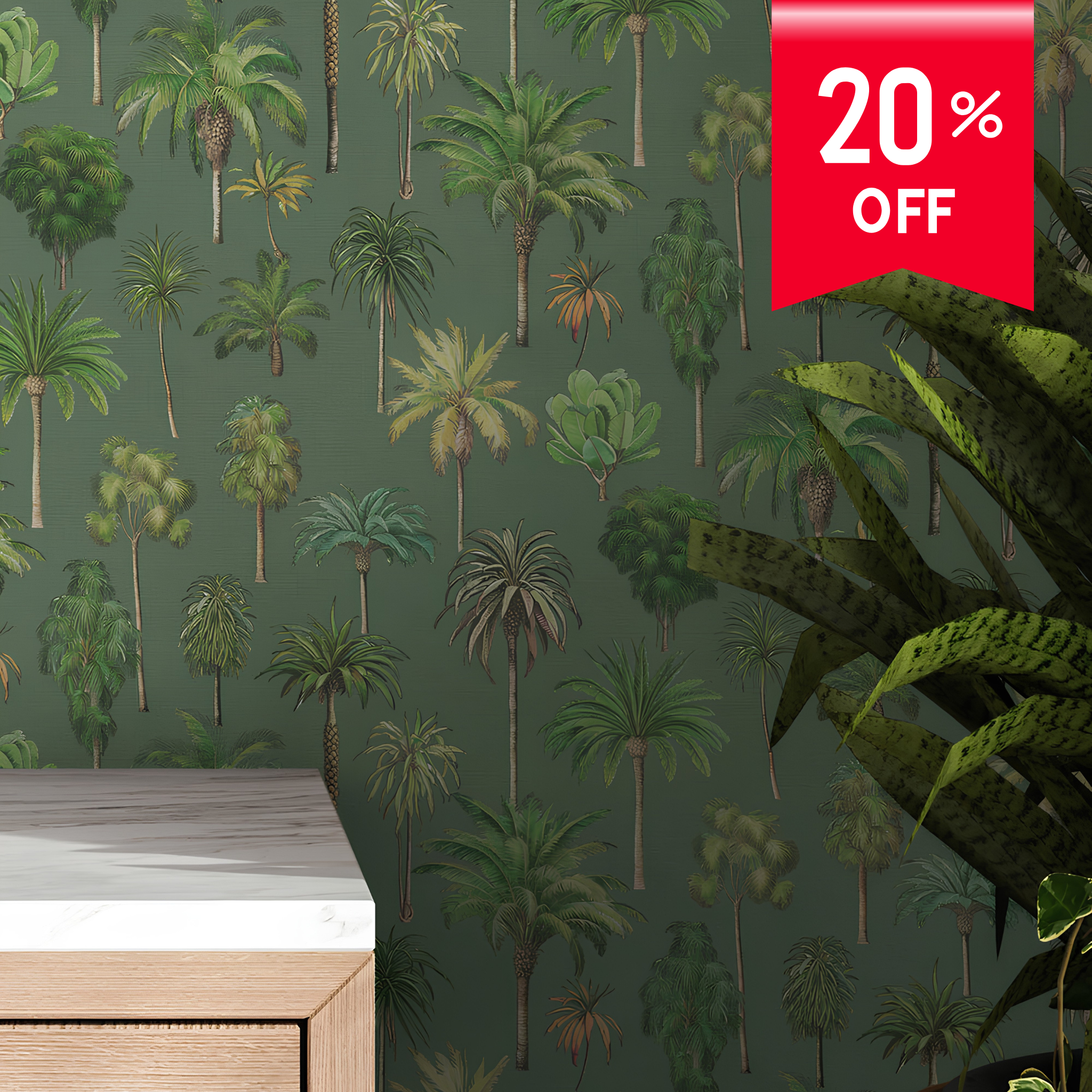 Josephine Wallpaper Roll — Print Walls by Excel | 4 Colourways