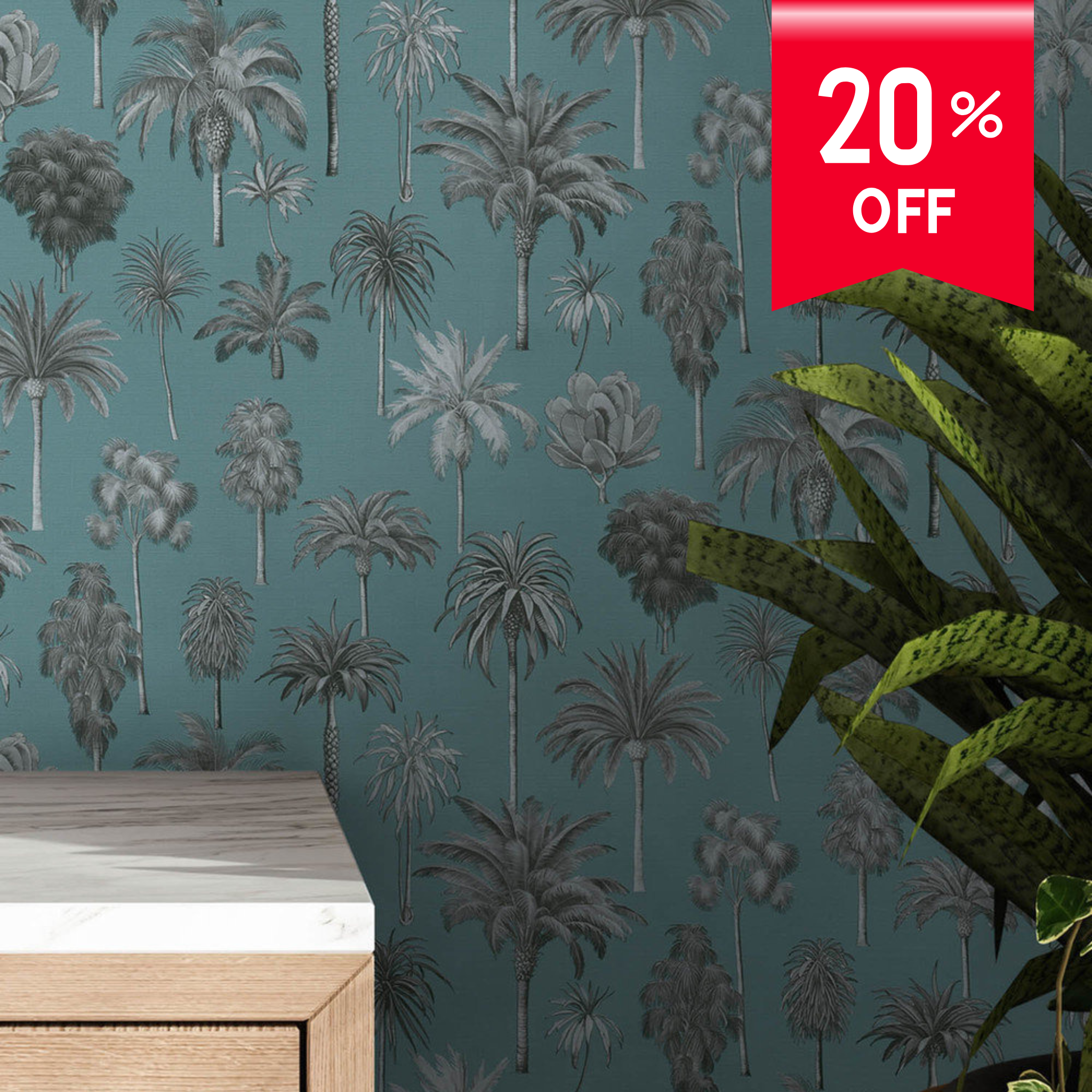 Josephine Wallpaper Roll — Print Walls by Excel | 4 Colourways