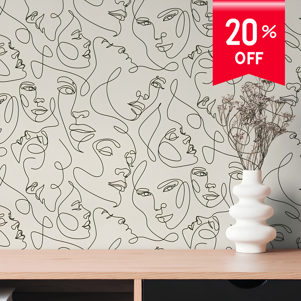 Mauve Mirage Wallpaper Roll — Print Walls by Excel | 4 Colourways