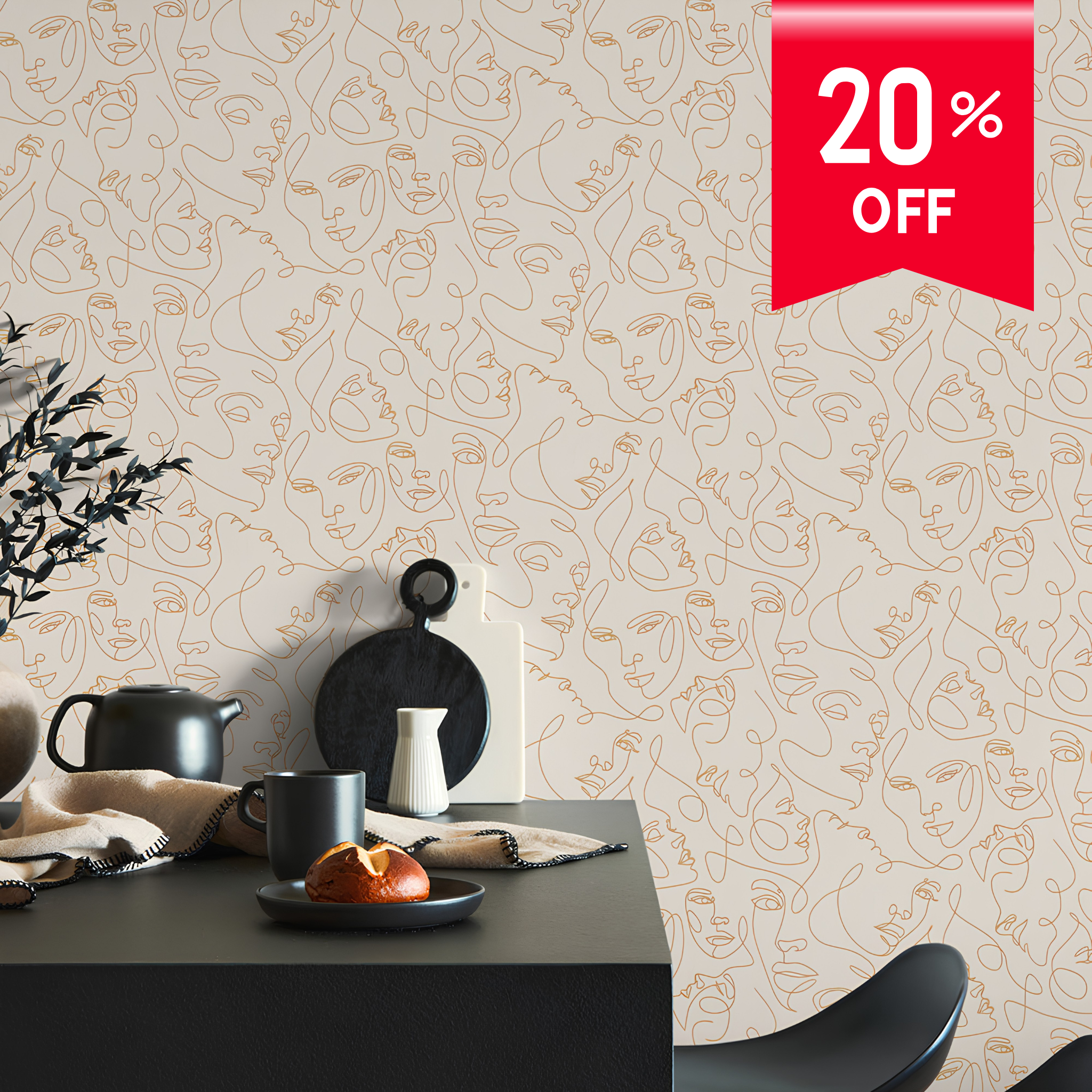 Mauve Mirage Wallpaper Roll — Print Walls by Excel | 4 Colourways