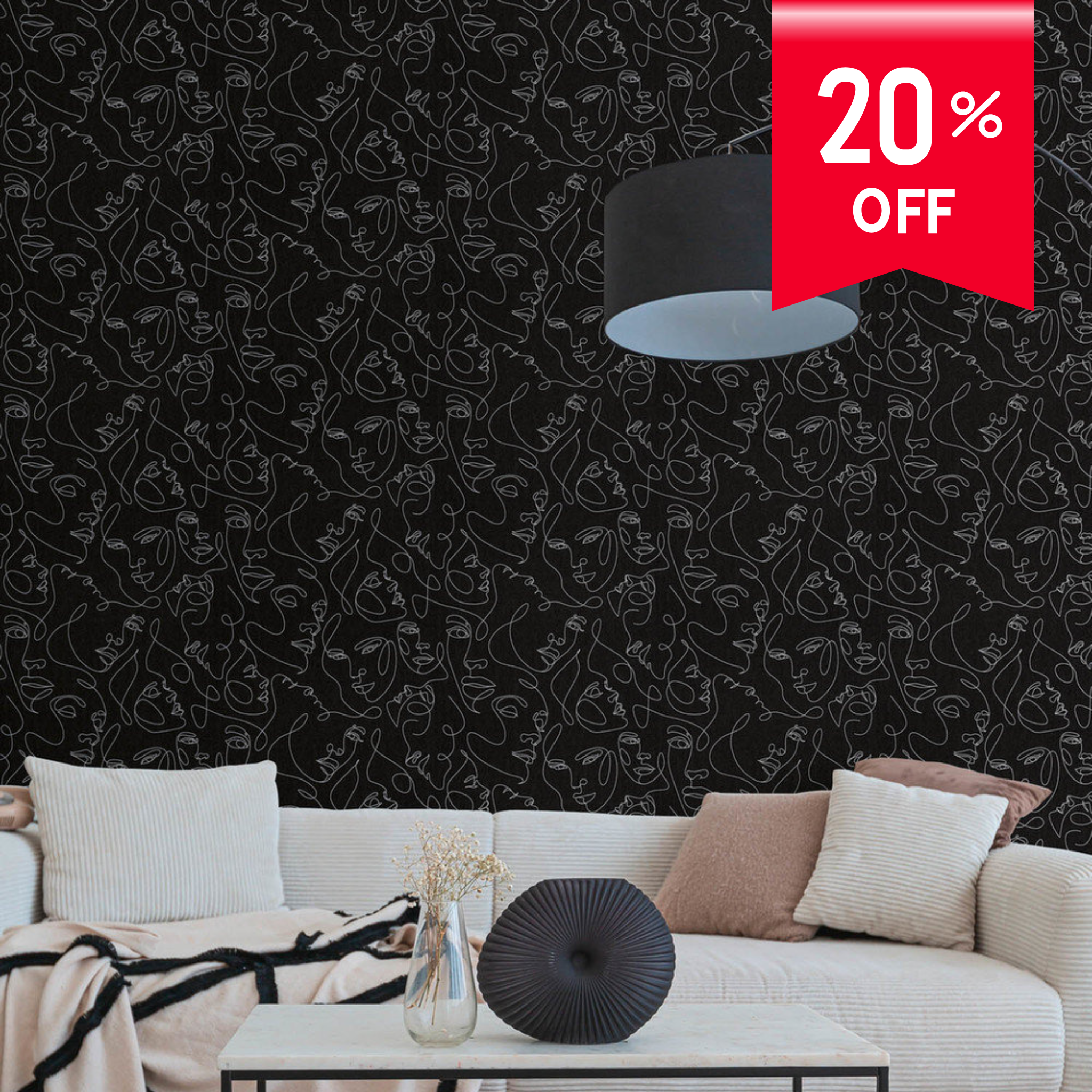 Mauve Mirage Wallpaper Roll — Print Walls by Excel | 4 Colourways