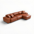Opulence L-Shape Chaise Lounger – Custom Sectional Sofa in Hyderabad