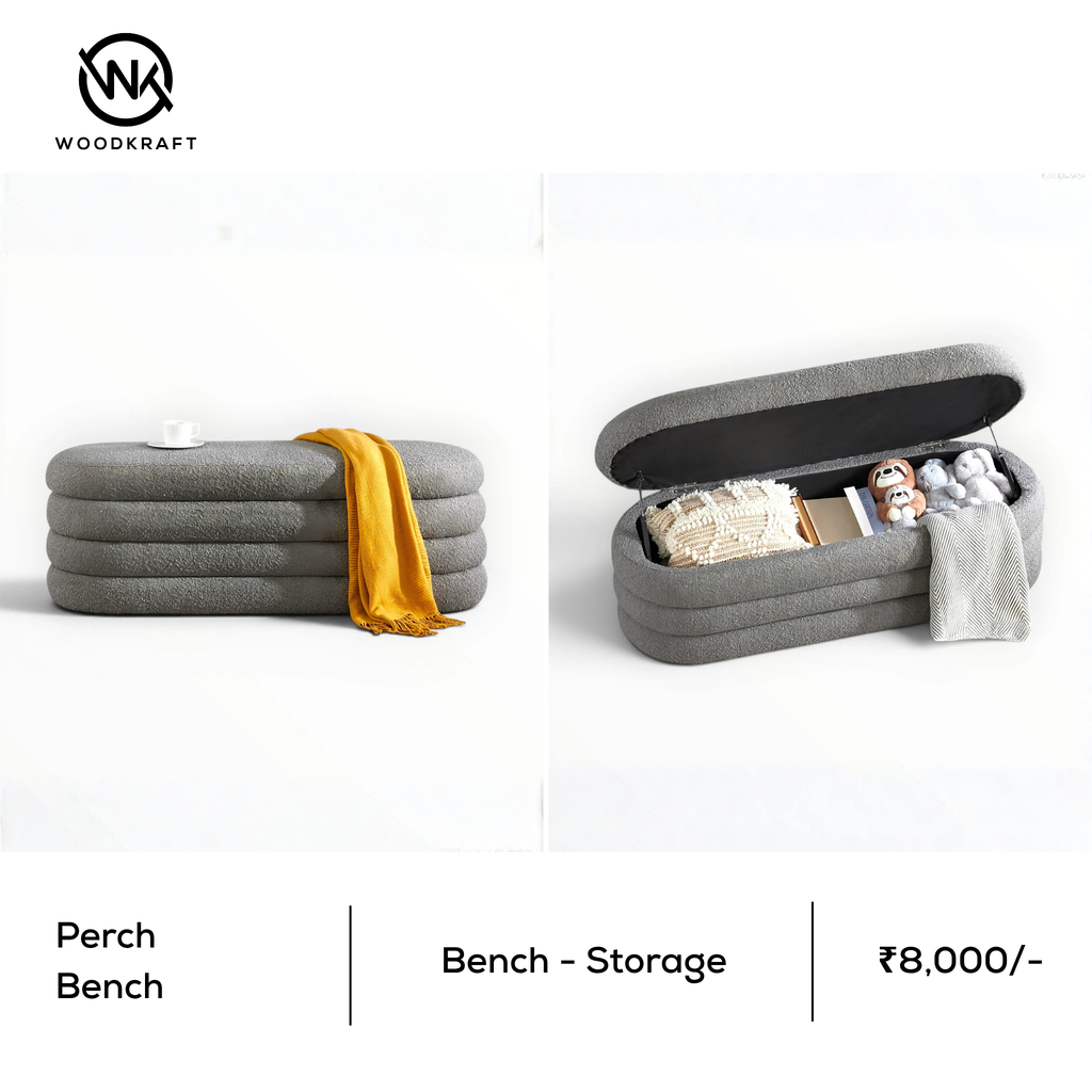 Perch Upholstered Storage Bench