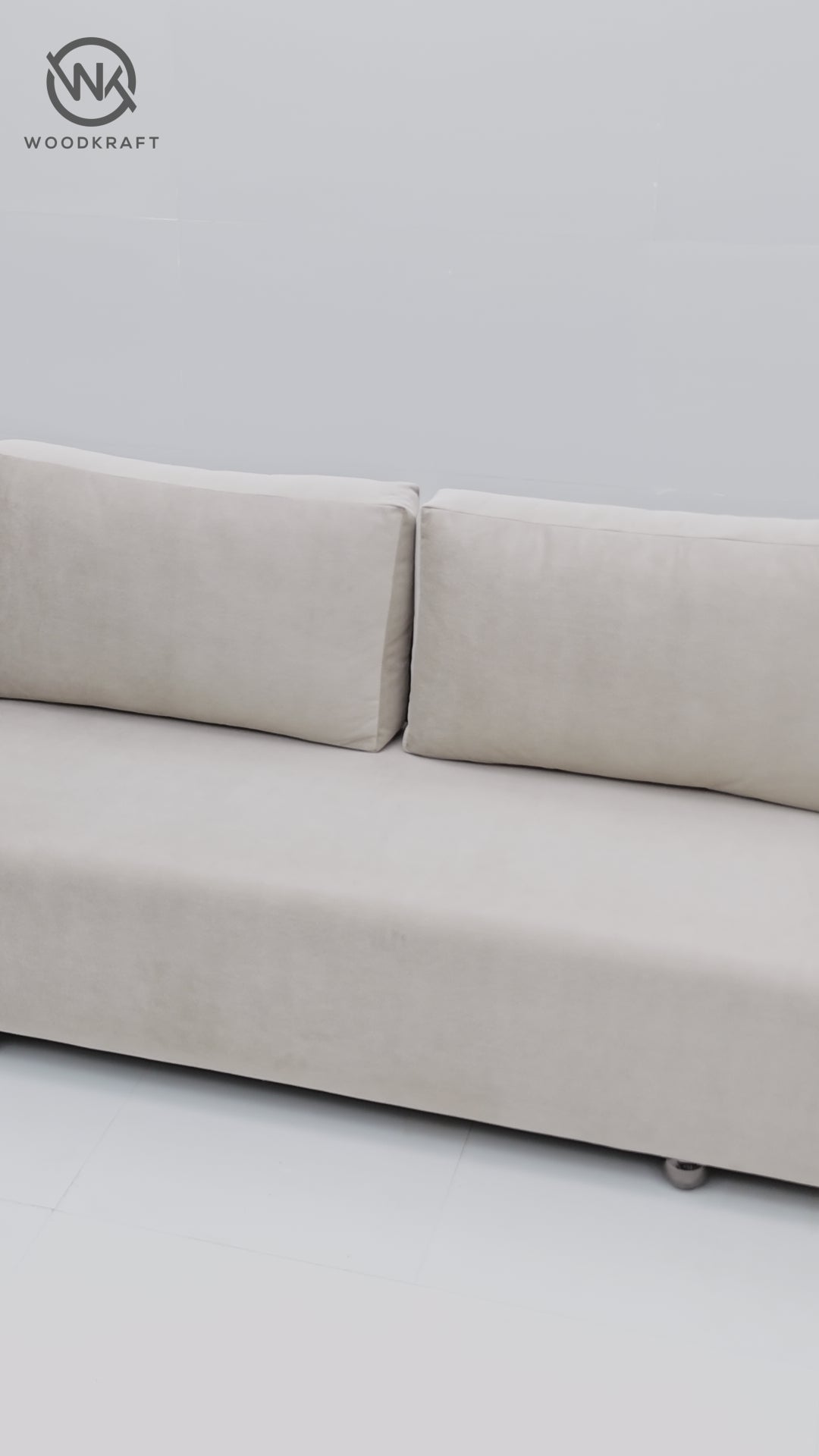 flexio transformation video of sofa cum bed