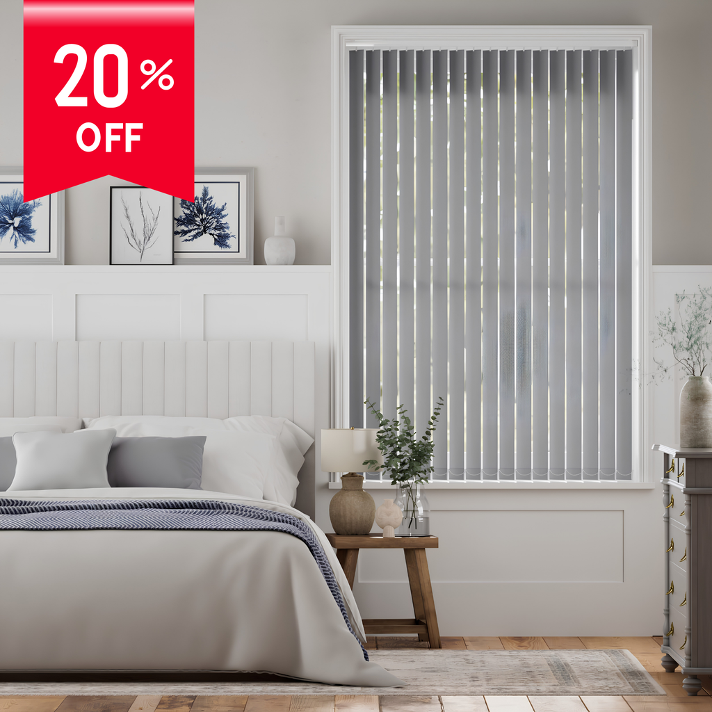 Vertical Blinds in Hyderabad | Durable Window Blinds for Home & Office — Woodkraft Studio