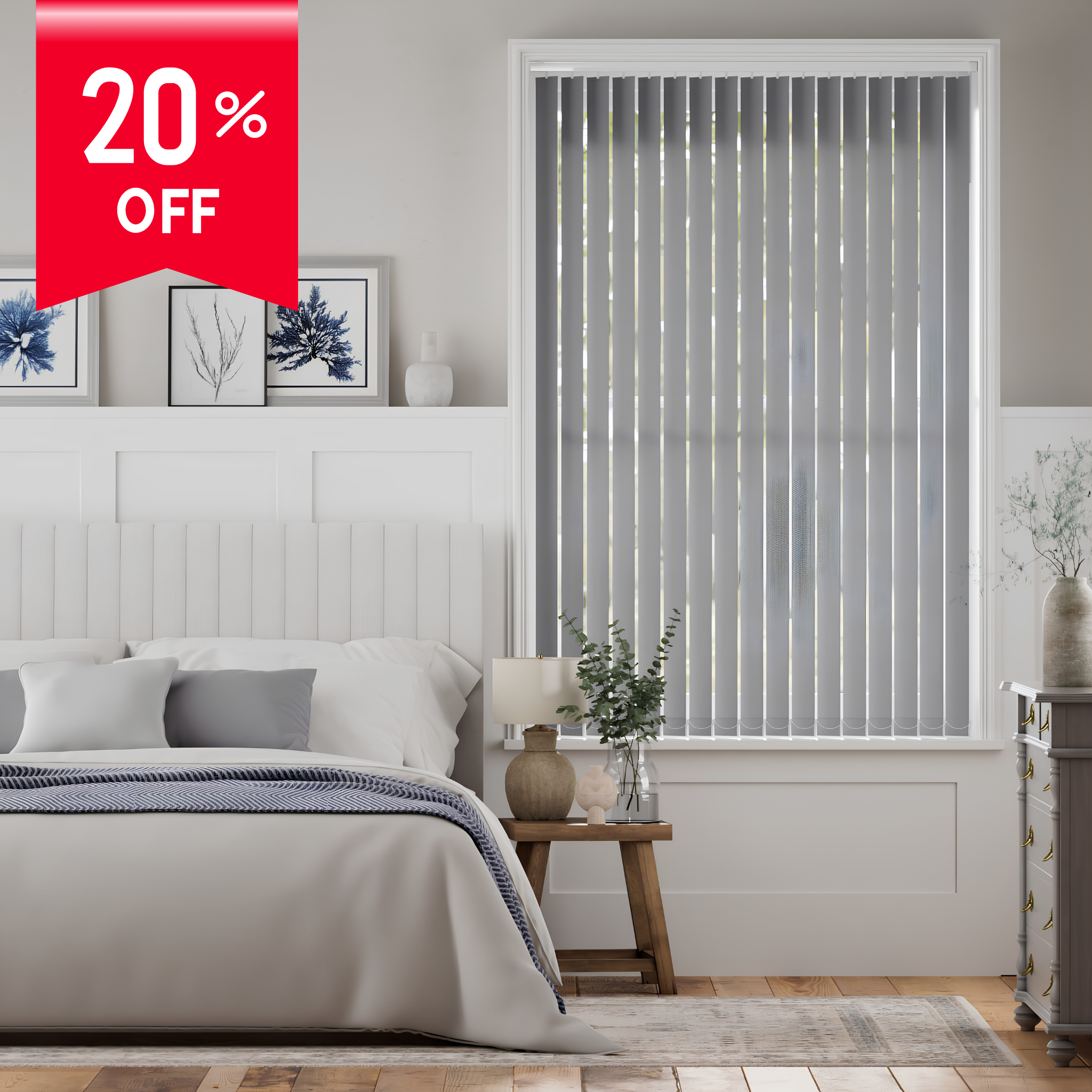 Vertical Blinds in Hyderabad | Durable Window Blinds for Home & Office — Woodkraft Studio