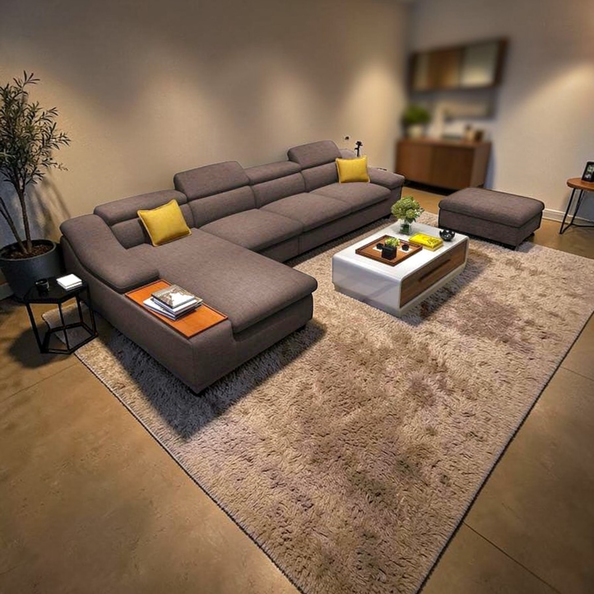 Ranger L-Shape Chaise Lounger Sectional Sofa | Sectional | Customisable