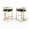 Vance Steel Bar Stool – Customisable PU Finish