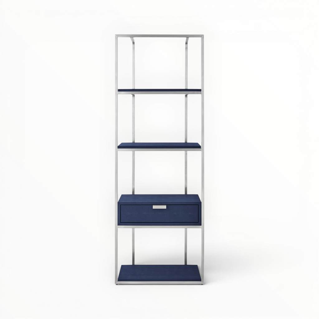 Vault Steel Bookshelf with MDF Duco Drawer
