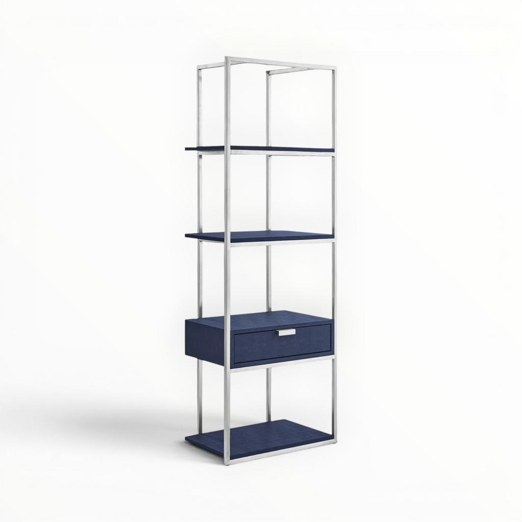 Vault Steel Bookshelf with MDF Duco Drawer