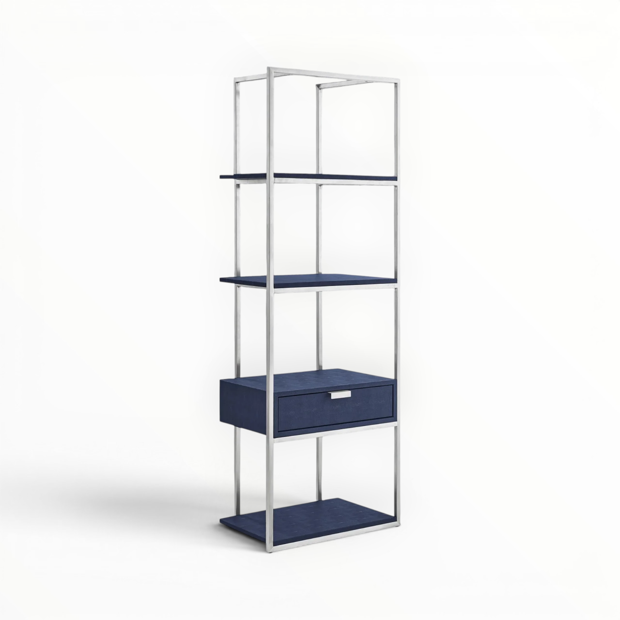Vault Steel Bookshelf with MDF Duco Drawer