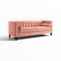 Blush 3 Seater Sofa – Dimension Diagram Showing W 74 in x D 30 in x H 32 in