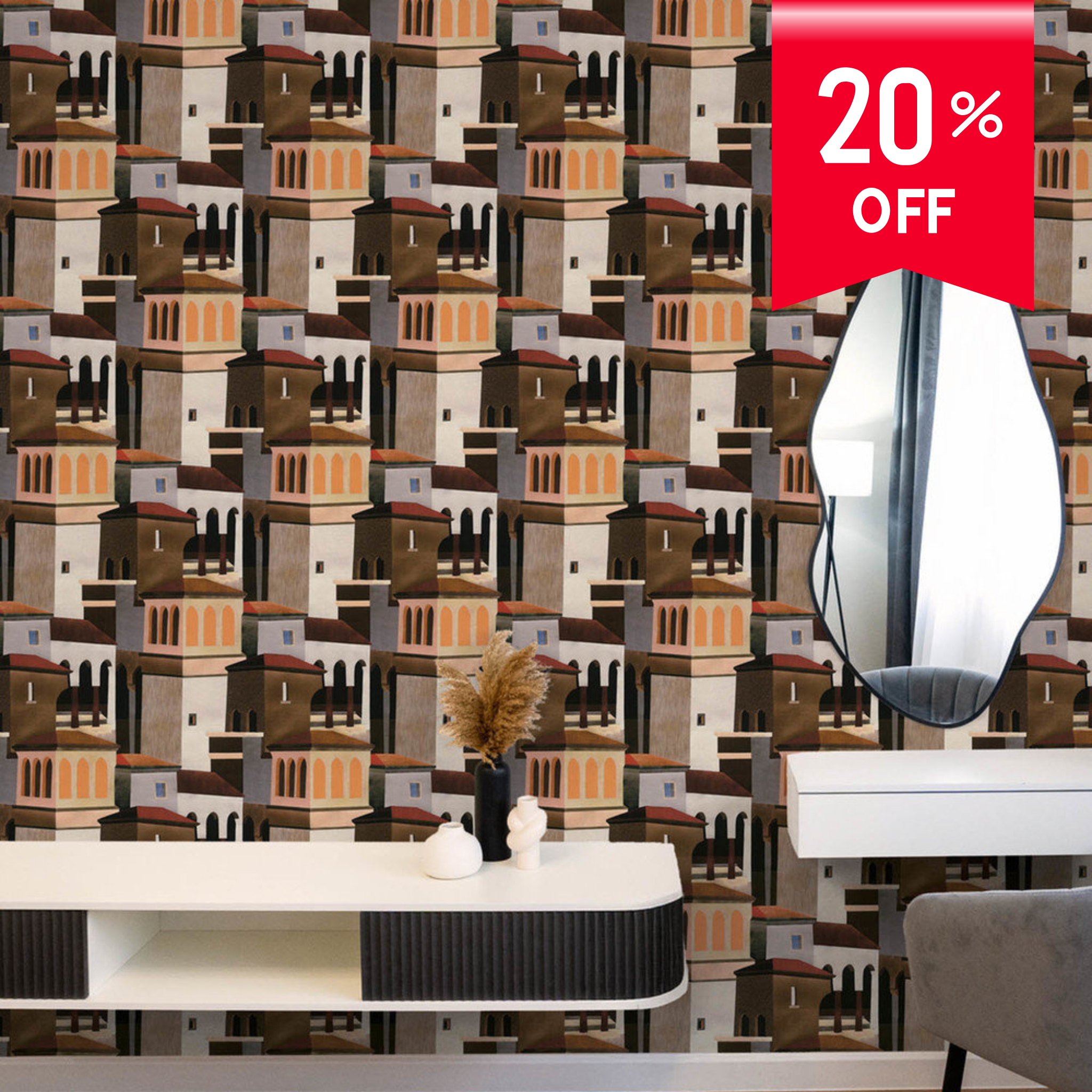 Cacti Wallpaper Roll — Print Walls by Excel | 79187-1