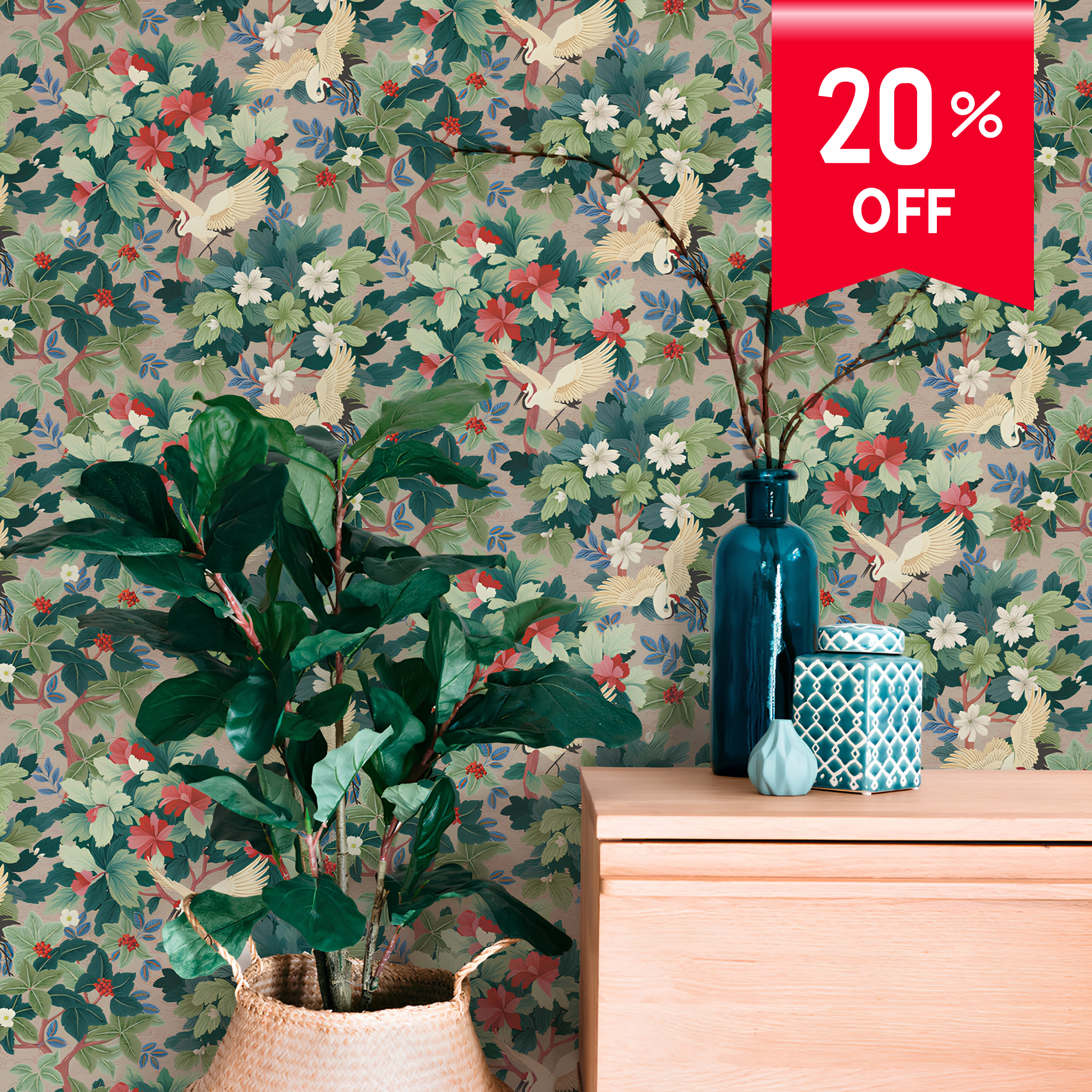 Midnight Prowl Wallpaper Roll — Print Walls by Excel | 2 Colourways