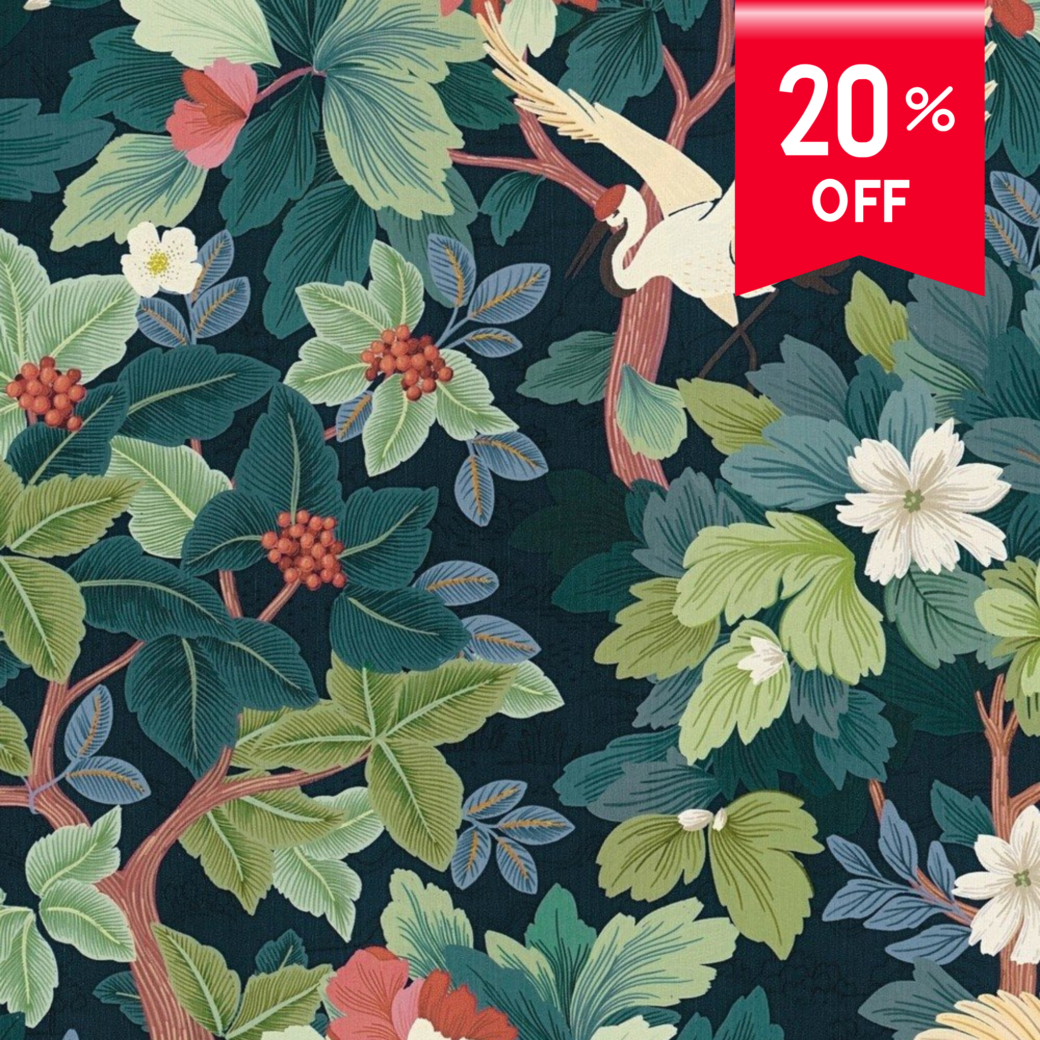 Midnight Prowl Wallpaper Roll — Print Walls by Excel | 2 Colourways