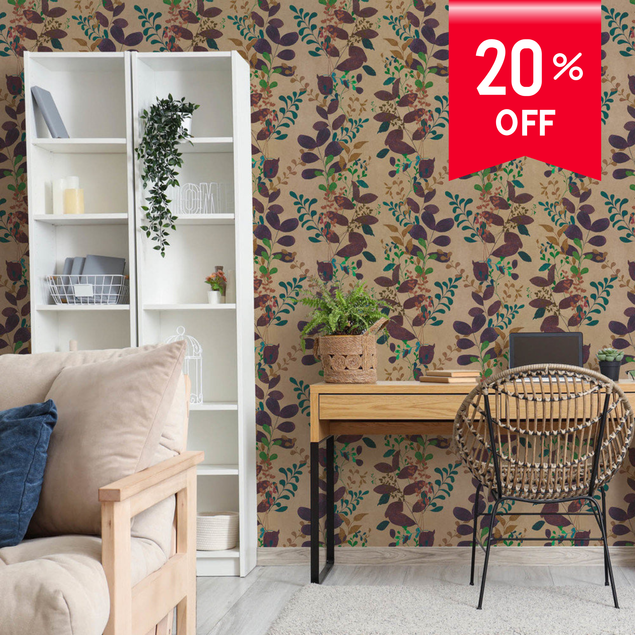 Neons Mac Wallpaper Roll — Print Walls by Excel | 2 Colourways